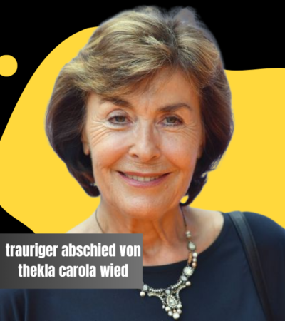 trauriger abschied von thekla carola wied