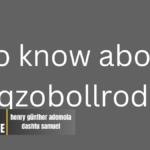 to know about qzobollrode